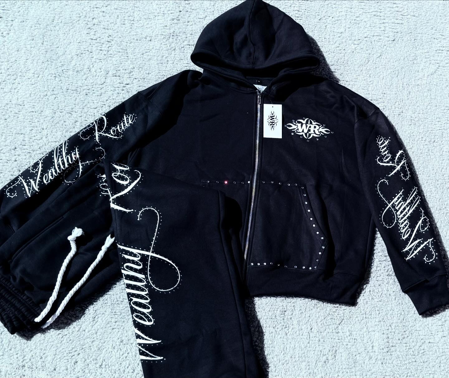 Wealthy Route “Celestial WR” Premium Sweatsuit