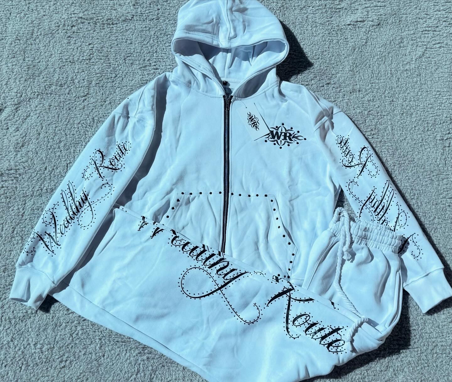 Wealthy Route “Celestial WR” Premium Sweatsuit